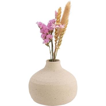 Petit vase en grès H10cm - beigeGERANI
