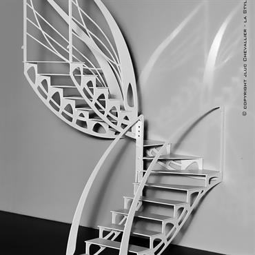 Escalier design Papillon