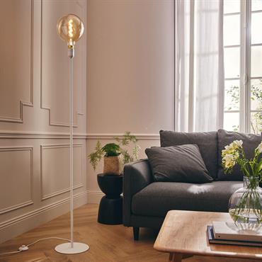 Cliquez pour agrandir et passer en diaporama Pied de lampadaire - blanc H146cmNANS