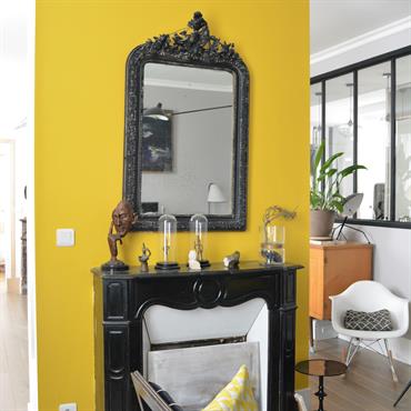 Cheminée style baroque - une demeure autrement