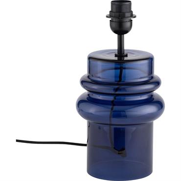 Cliquez pour agrandir et passer en diaporama Pied de lampe électrifié en verre H35