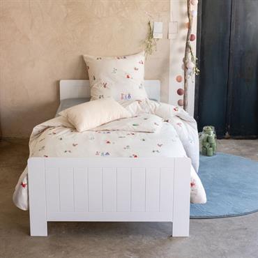 Housse de couette enfant 140x200cm et 1 taie d'oreiller 63x63cm motif