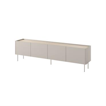 Meuble TV 4 portes 220 cm ATLAS beige   BOBOCHIC