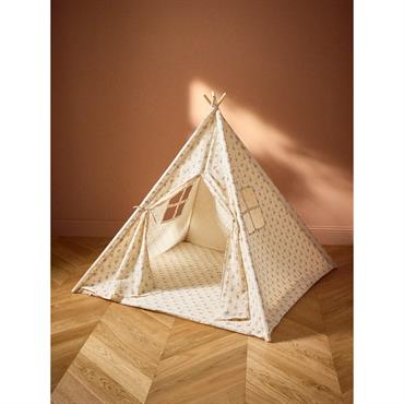 Cliquez pour agrandir et passer en diaporama Tente enfant Charly en gaze de coton