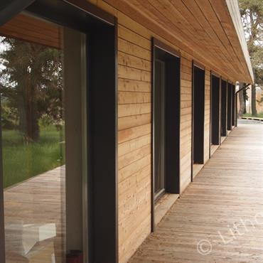 Maison en bois finie 