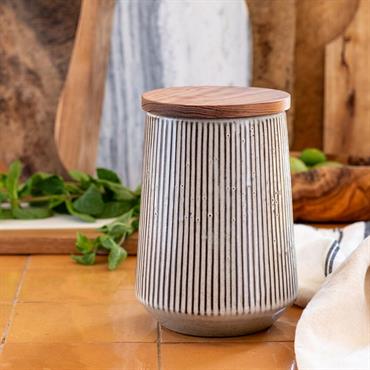 Pot en grès réactif D11