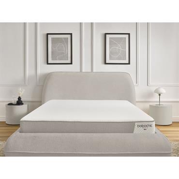 Cliquez pour agrandir et passer en diaporama Matelas ANDREA 22 cm mousse haute densité éco-conçue Bubble ® 140x190 BOBOCHIC