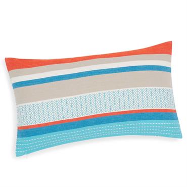 Housse de coussin en velours côtelé