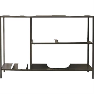 Console 3 plateaux en métal - vert cèdreZEBUL