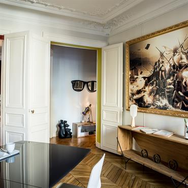 Intérieur haussmannien luxe Intérieur haussmannien luxe