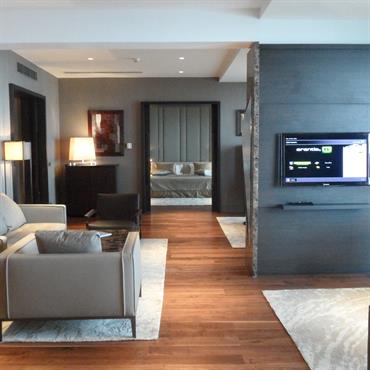 Accès royal à la chambre 