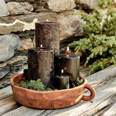 Coupe décorative en bois d'acacia D24cm - naturelMANITA