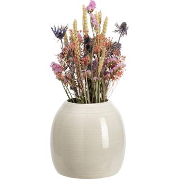 Vase classique en céramique H18cm - beigeZOCALO