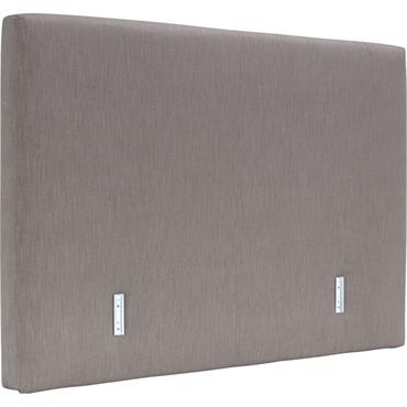 Cliquez pour agrandir et passer en diaporama Tête de lit en tissu texturé 160cm - gris graniteCARABA
