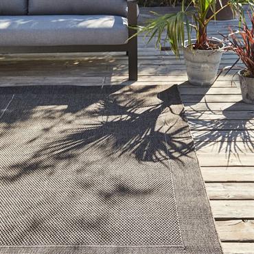 Cliquez pour agrandir et passer en diaporama Tapis intérieur et extérieur - marron 200x290cmKELLY