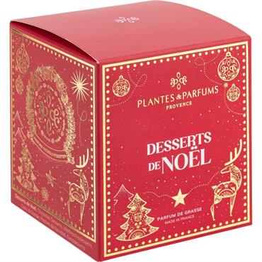 Bougie parfumée senteur Desserts de Noël 180gNOLY