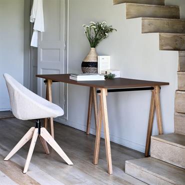 Cliquez pour agrandir et passer en diaporama Bureau en bois - naturelPUNCIA