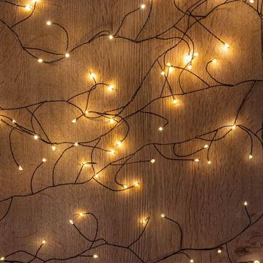 Cliquez pour agrandir et passer en diaporama Guirlande lumineuse de Noël L600cm - jauneMARESON