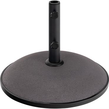 Pied de parasol en béton 20kg - gris restanqueCASERTO