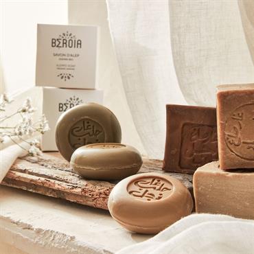 Savon d'Alep 40% à l'huile de baies de laurier 185gNEFIS