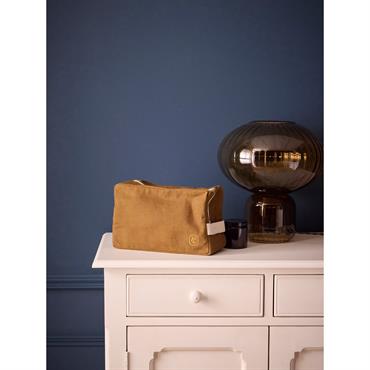 Trousse de toilette en toile unie