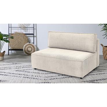 Chauffeuse 2 places sans accoudoir pour canapé modulable NIHAD tissu velours LA MARQUE BOBOCHIC Paris a été créé en 2015 pour innover et révolutionner le meuble français face aux grandes enseignes puissantes. Fier d'être une marque française basée à 10 minutes ...