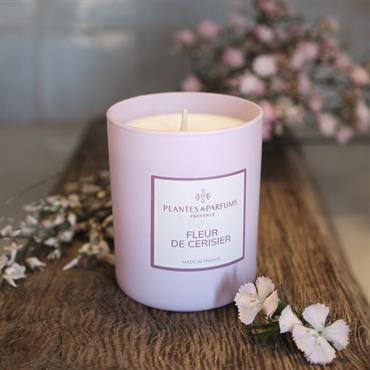 Bougie parfumée senteur Fleur de Cerisier 180gMANON