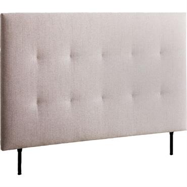 Élégance chaleureuse. Avec ses 162 cm de large, cette tête de lit beige s’intègre avec équilibre dans votre chambre, apportant une note de douceur et de sophistication. Son capitonnage soigné ...