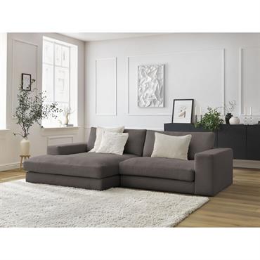 Canapé d'angle fixe compact LEONARD velours côtelé marron angle gauche BOBOCHIC 4 places Une création originale BOBOCHIC Avec nos créations originales, nous souhaitons vous proposer le meilleur du mobilier pour votre intérieur. Que ce soit une collection de canapés ou bien, une ...