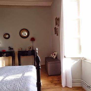 Mur de chambre décoré 