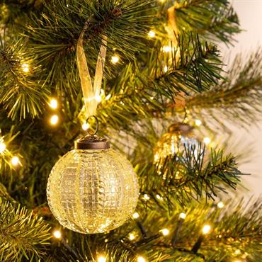 Boule de Noël en verre D7