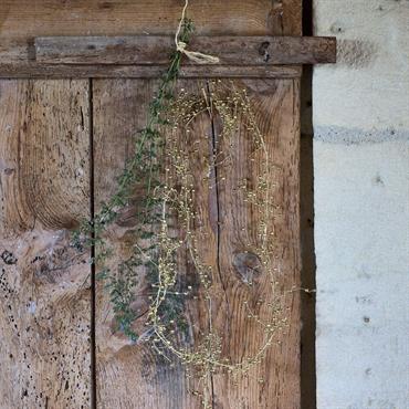 Guirlande de Noël à perles en fer L183cm - doréPAMIERS