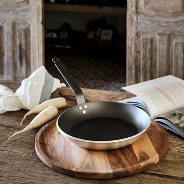 Poêle anti-adhésive De Buyer en aluminium - argenté D28cm 