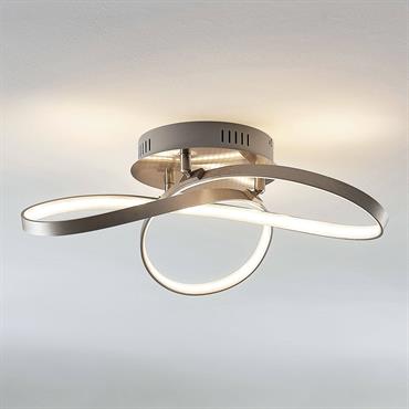 Lindby Plafonnier LED Saliha au design moderne