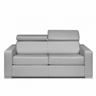 Canapé EXPRESS SIDNEY DELUXE 160 cm métal polyuréthane gris clair matelas 18 cm