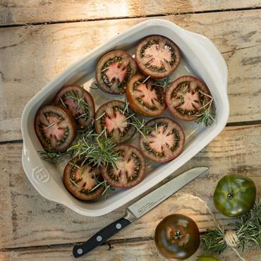 Petit plat à four individuel en céramique L30cm - beigeEMILE HENRY