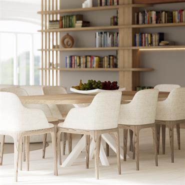 Créez une atmosphère de convivialité avec notre conception intérieure exceptionnelle. Chaque coin de ce salon respire la chaleur et l'élégance, vous invitant à vous détendre et à profiter d'instant précieux ...