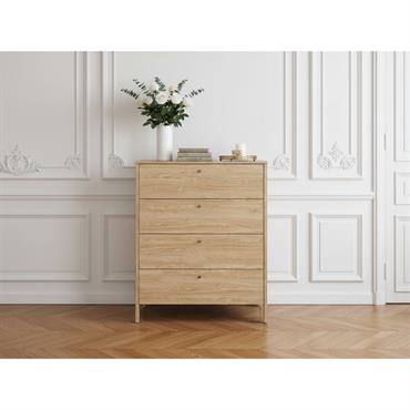 LA COLLECTION La collection MADDY incarne un style contemporain, alliant des lignes épurées à une esthétique minimaliste. Les meubles de cette collection sont caractérisés par leur finition en chêne huilé, ...