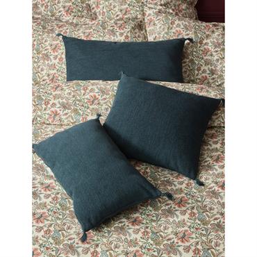 Housse de coussin en coton chenille