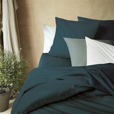 Housse de couette en coton 200x200cm - bleu figuerollesCALANQUES