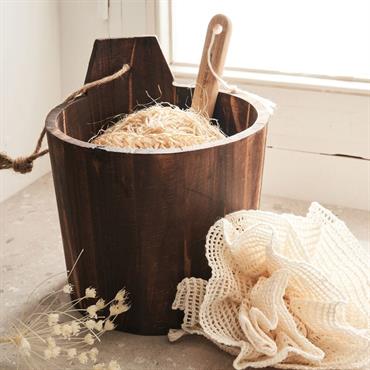 Panier de rangement wenge en bois - marronOSLO