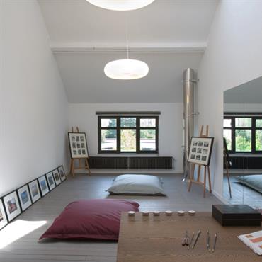 Galerie d'artiste ou coin détente 