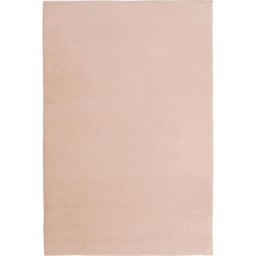 Cliquez pour agrandir et passer en diaporama Tapis imitation fourrure - rose argile 150x200cmROBIN