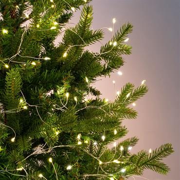 Guirlande lumineuse à gouttes L1000cm - blancVALBUXAN