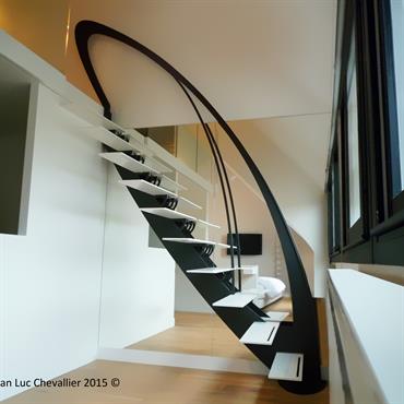 Escalier design profil Mozart