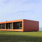 Maison contemporaine en paille