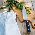 Couteau de cuisine forgé avec lame 17cm en métalMAITE