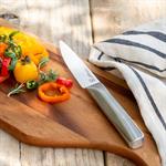 Couteau office en céramique - gris métalliséMETALIS