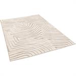 Tapis à motif organique 200x290cm - beigeLABI