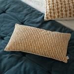 Coussin ethnique en coton - beige nèfle 30x50cmBARRAS